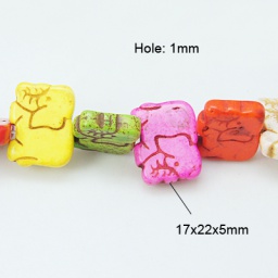 Бирюза 22*15*5 мм