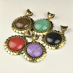 Подвеска с натуральным камнем