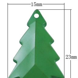 Акриловая подвеска 15х23 мм