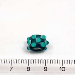 Стеклянные бусины 14х9 мм