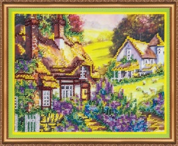 Набор для вышивки бисером на холсте «Пастораль»