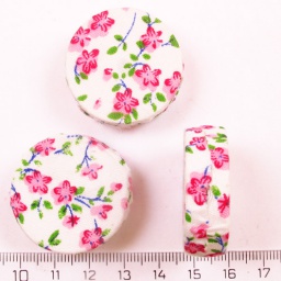 Бусина текстильная