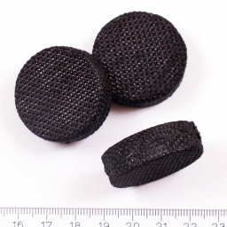 Бусина текстильная