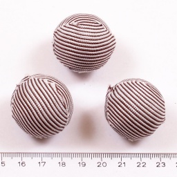 Бусина текстильная