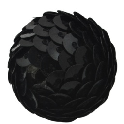 Бусина текстильная